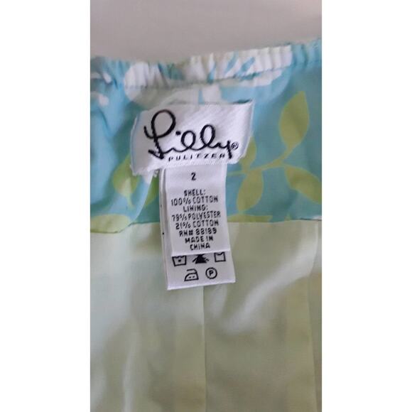 Lilly Pulitzer Sz 2 AIR SHOW Butterfly Print Halter Dress - Picture 5 of 6